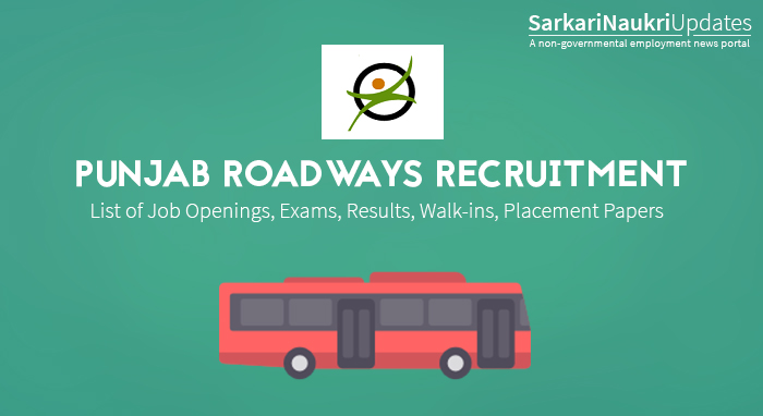 Apply for the Latest Punjab Roadways Recruitment 2024: New Govt Bus Job Vacancies – Pass Bharti 2024